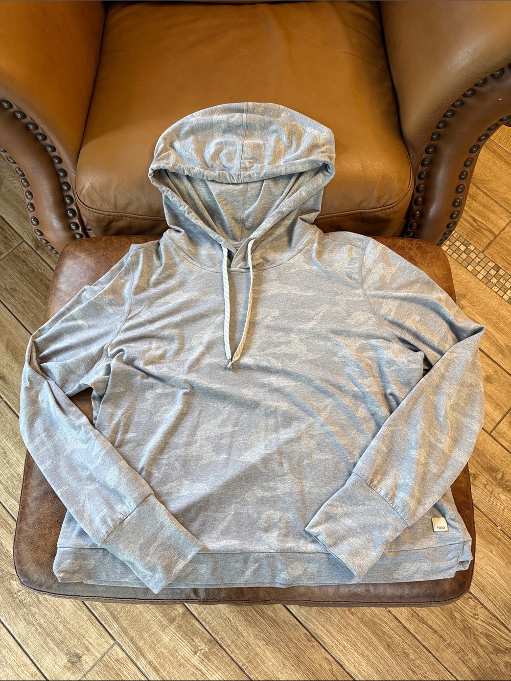 Women’s Vuori Halo Essential Hoodie ~sz XXL Pale Heather Camo